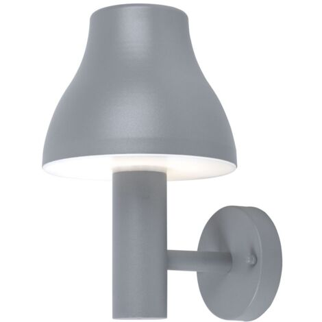 LED Außen Wand Strahler ALU Leuchte Garten Hof Balkon DOWN Lampe grau Wofi 4038.01.50.7000