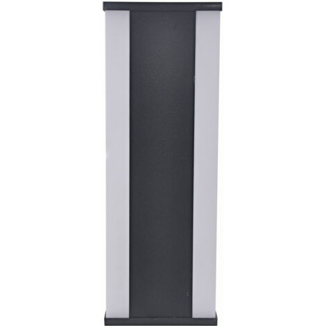 LED Außen-Wandleuchte Kyoto I 30 cm schwarz 7 W dimmbar Deckenlampen & Kronleuchter