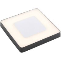 LED-Außendeckenleuchte Sora, eckig