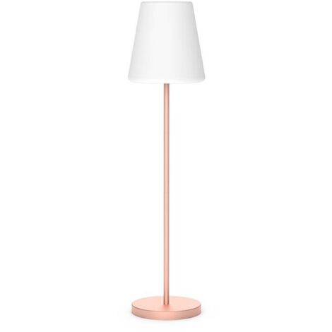 LED Außenleuchte Kabel Stecker 177,2 cm Dimmer Farbwechsel 3000-6500 K warm to cold Stehlampe außen in Rosa Gartenleuchte Terrassenlampe