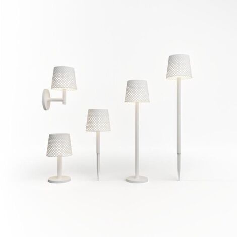 LED Außenleuchte Solar 5-in-1 Erdspieß Wandhalterung Tischgestell IP65 Dämmerungssensor Akku kabellos Gartenlampe