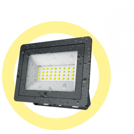 LED Außenstrahler - Slim - 30W - 3200lm - IP65