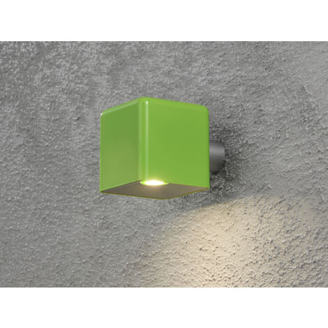 LED Außenwandleuchte AMALFI, grün, 3 Watt-LED, 200 Lumen, inkl. Trafo