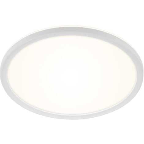 BRILO LED Bad-Deckenleuchte, weiß, LED/22W