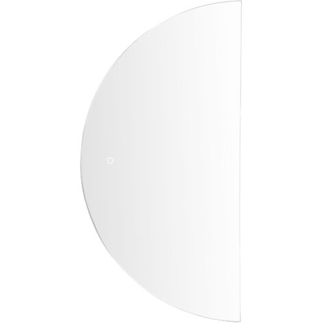 LED-Badezimmer-Spiegel LOUE 50 cm 100 cm Silber