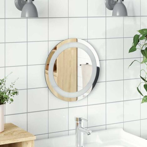 LED-Badspiegel 30 cm Rund vidaXL