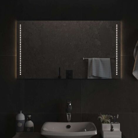 LED-Badspiegel 50x90 cm vidaXL