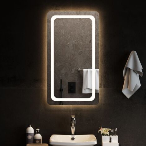 LED-Badspiegel 50x90 cm vidaXL