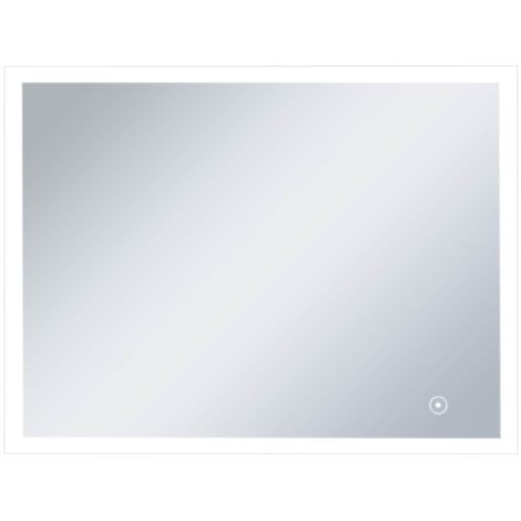 LED-Badspiegel mit Berührungssensor 80x60 cm vidaXL