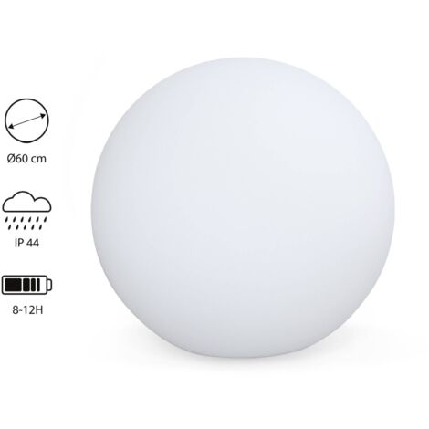 LED Ball 60cm – Decorative luminous sphere, Ø60cm, warm white, remote control