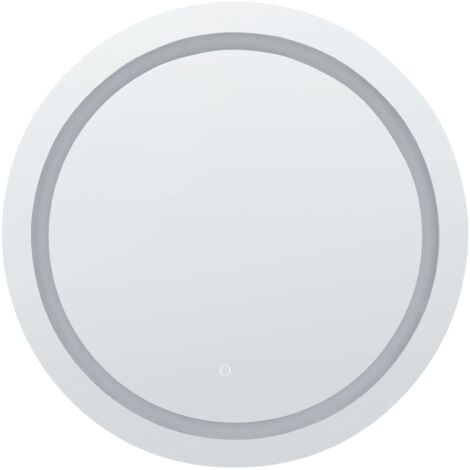 LED Bathroom Mirror COURSEULLES 79 cm 79 cm Silver