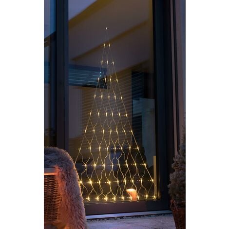 HAC24 LED Baum 60 cm Warmweiß Batteriebetrieben Innen Außen Lichterbaum  Leuchtbaum Indoor Outdoor : : Beleuchtung
