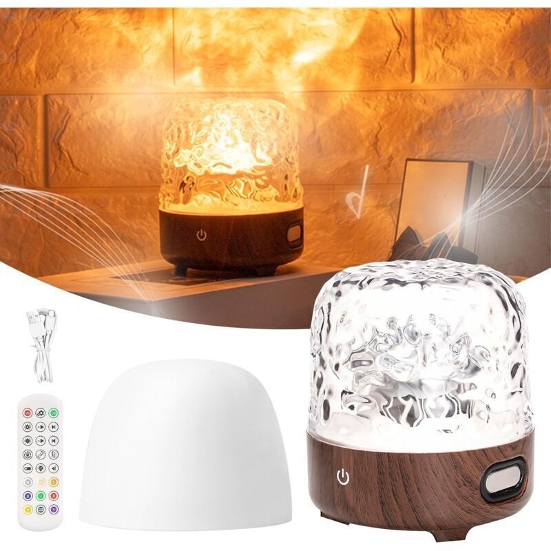 Image of LED Bedside Lamp, 16 Colors Touch&hellip;