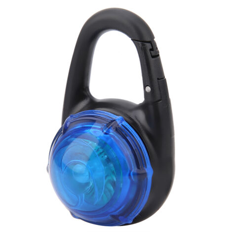 LED-beleuchtetes Hundehalsband – Sicherheitsanhänger in Nachtblau