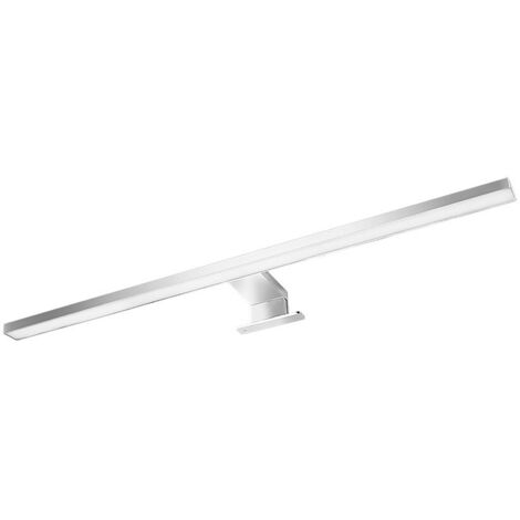 LED Bilderleuchte 8W 4000K 800lm Chrom 60cm IP44 Sauco Serie