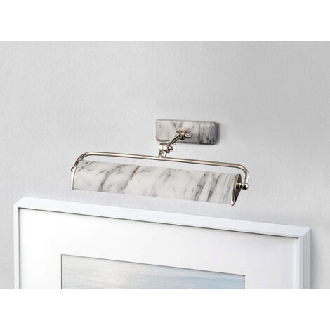 LED Bilderleuchte in Marmoroptik, verstellbar,  Breite 44,5cm