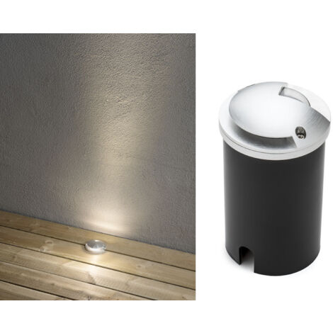 LED Bodeneinbaustrahler, Ø 8,8 cm, 200Lm, IP65, belastbar bis 500kg