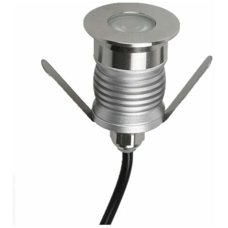 LED-Bodeneinbaustrahler, wasserdicht IP67, Innenbeleuchtung, ideal für Gärten 1W FLITI