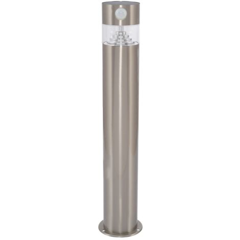 LED-Bodenstehleuchte Aussen 1.5W 50cm mit Bewegungsmelder Inti Inox 5000K Kaltweiß