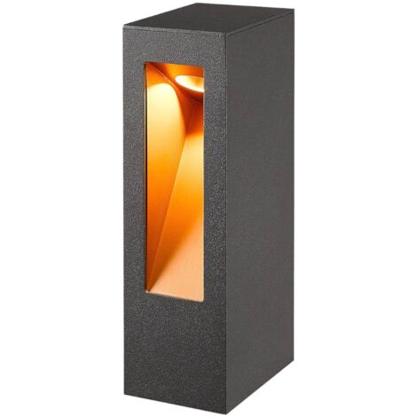 LED Borne Eclairage Exterieur 'Jenke' en aluminium