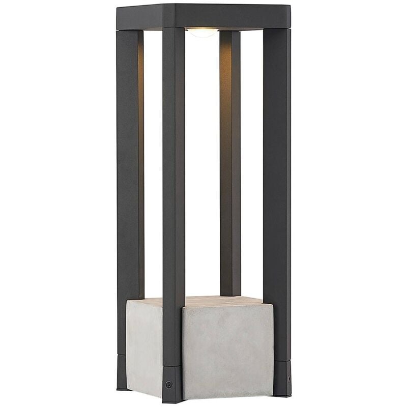 LED Borne Eclairage Exterieur 'Kalisa' en aluminium