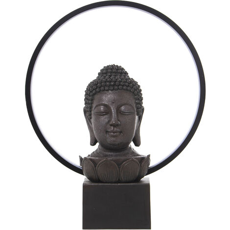 LED Buddha LED Buddha Harz 30x12x38cm, Kabel: 160 cmpour alle Stile, um dem Haus eine Note zu verleihen
