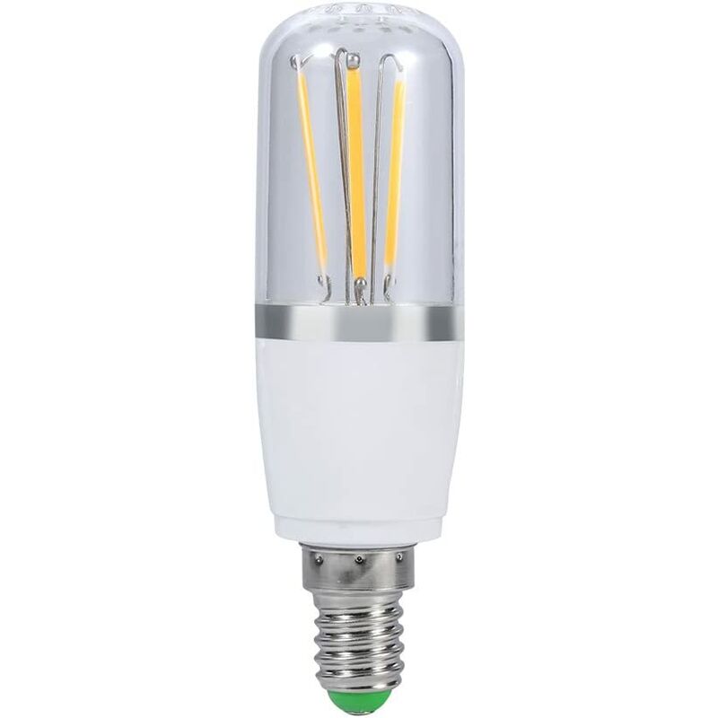 Briday - LED bulb & agrave; filament, base & agrave; screw E14 12 V - Energy saving - Luminous - For chandelier - Vintage style - Warm white - 3 W