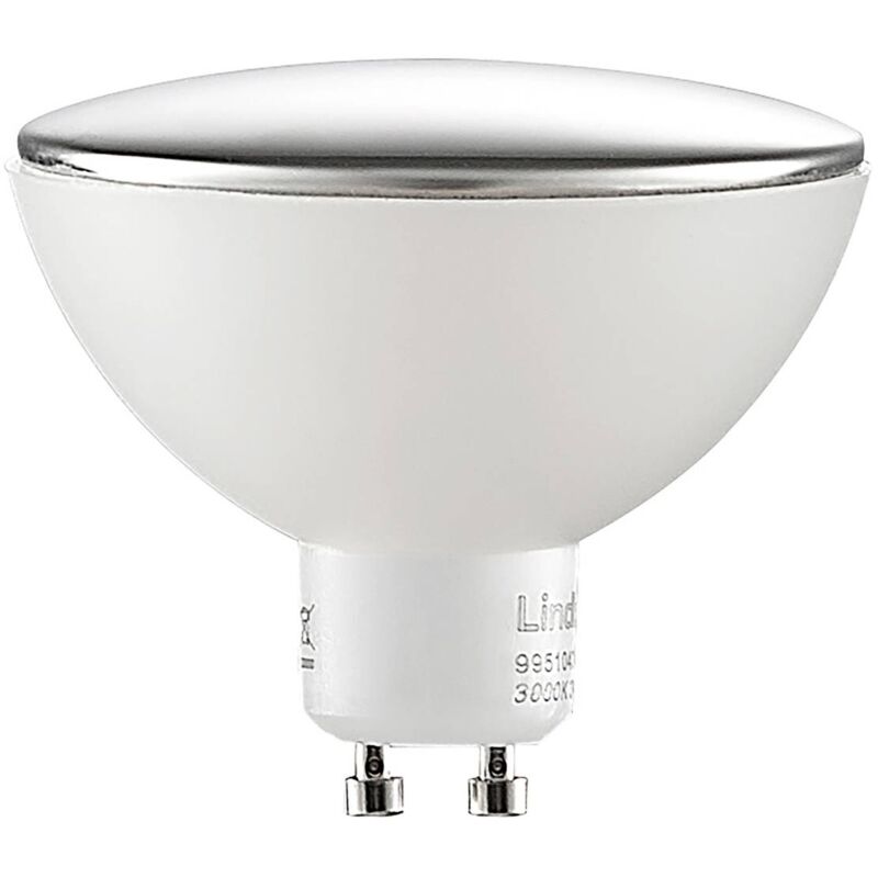 Lindby - led Bulb Gu10 5W LED-Kopfspiegellampe made of Plastic (GU10) from chrome