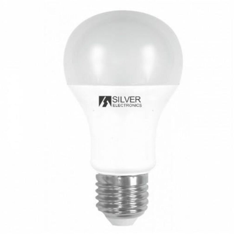 Spherical LED bulb Silver Electronics 980527 E27 15W Warm light