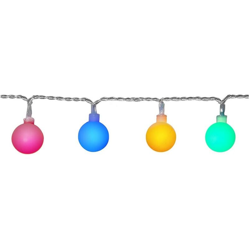 

LED cadena 10 metros 50 bolas multicolores (guinguette)