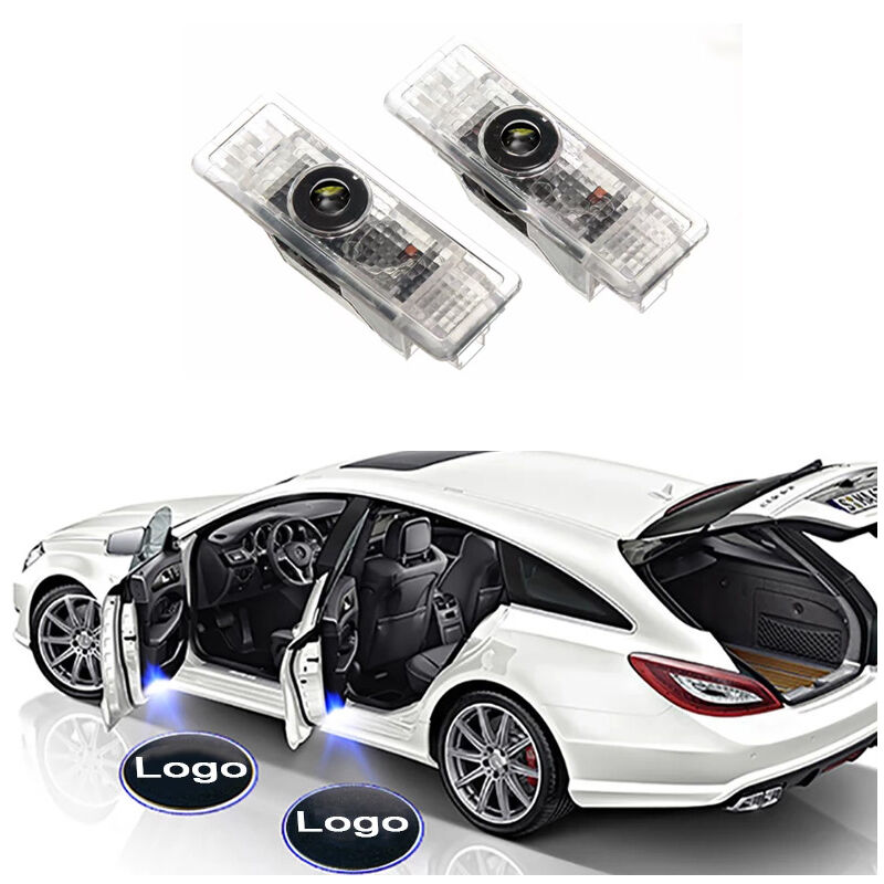 Led Car Door Logo benvenuto luce ombra lampada per...