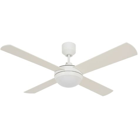 LED ceiling fan Futura Eco White with remote control