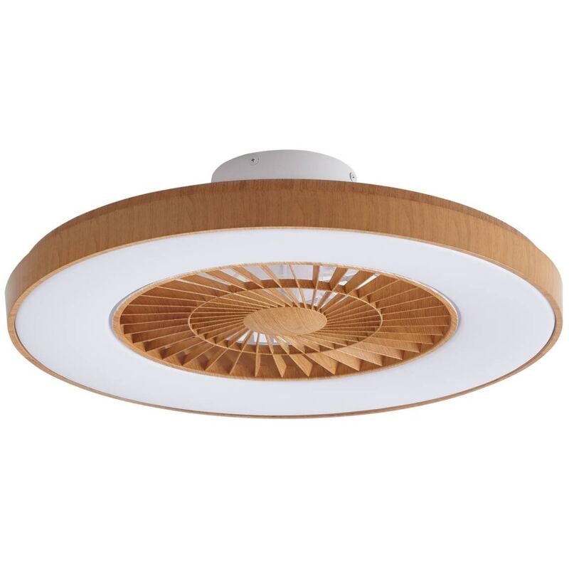 Led Ceiling Fans with Lightingdimmable 'Teleo' for Living Room & Dining Room