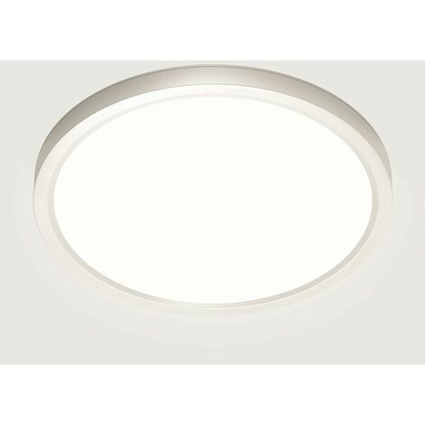 LED Ceiling Light, 28W 4500K Ceiling Light Fixture, Modern Neutral White Room LED Ceiling Lamp, Waterproof IP44, 22CM, Applicable to Bathroom, Bedroom, Kitchen, Living Room, Balcony, Corridor [Energy