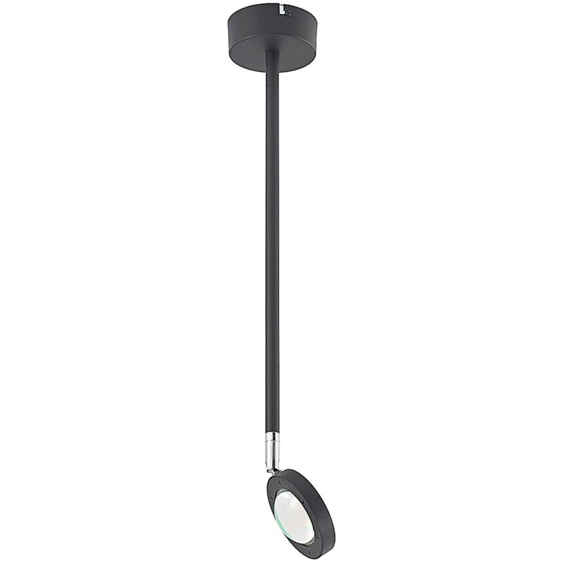 Lindby - Ceiling Light Edonita (modern) in Black made of Metal for e.g. Living Room & Dining Room (1 light source,) from black