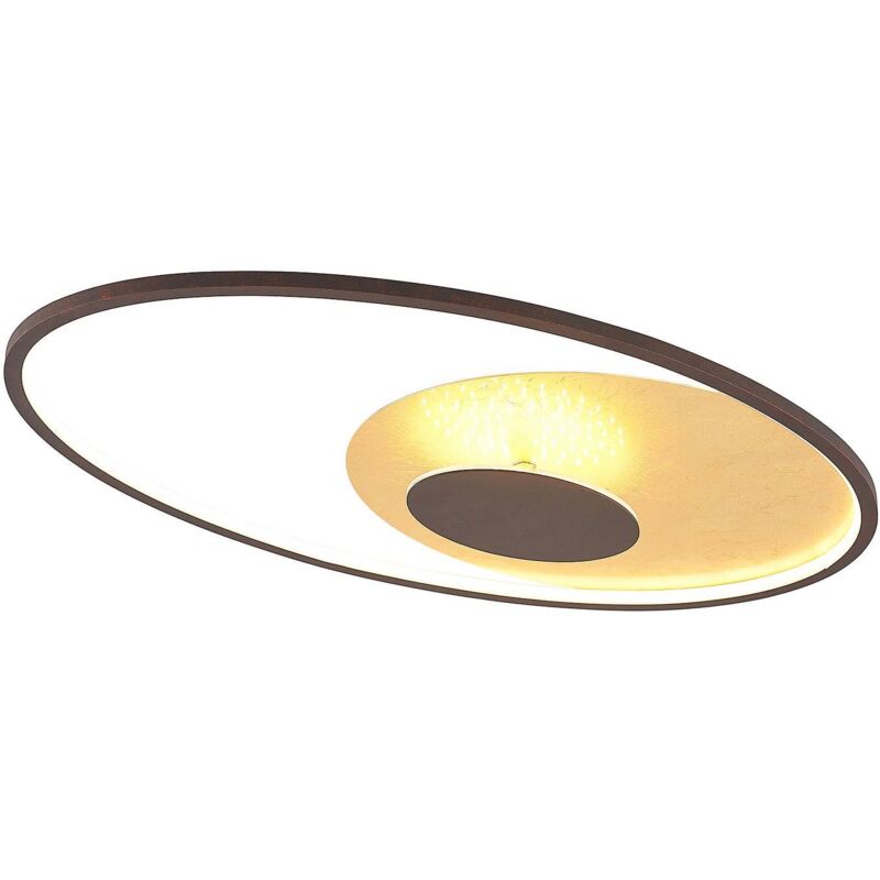 Lindby - led Ceiling Lightdimmable 'Feival' made of Metal for Living Room & Dining Room