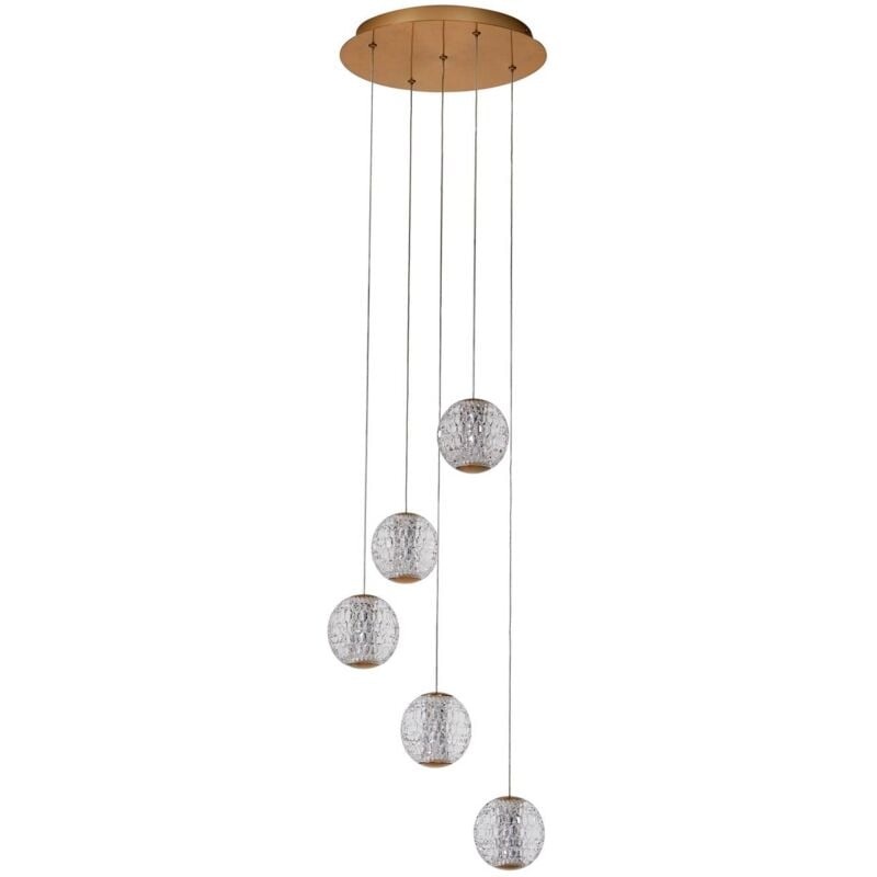 Led Ceiling Light 'Ismenia' made of Metal for Living Room & Dining Room