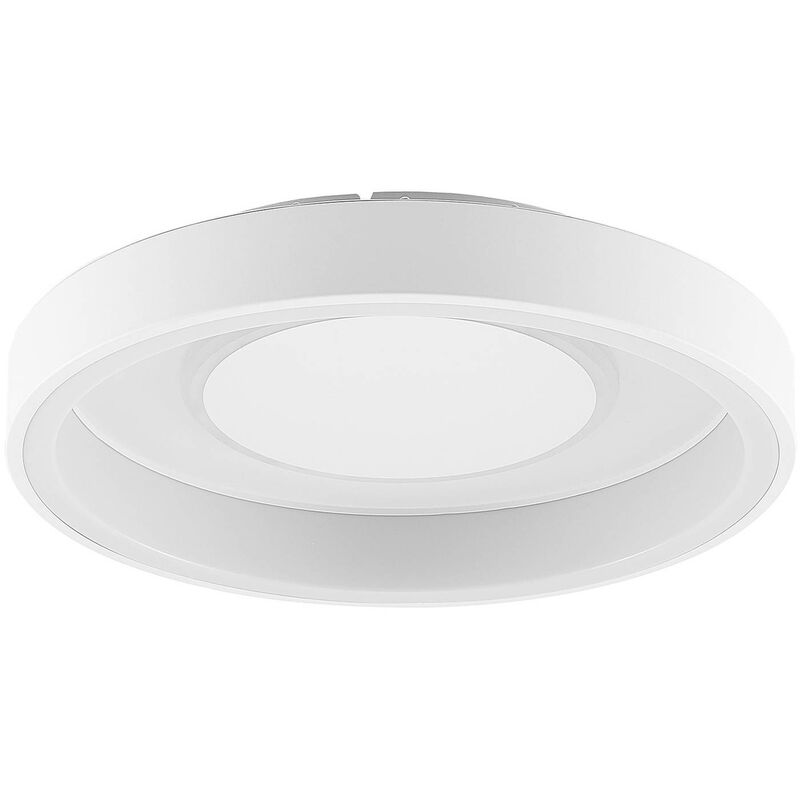 Ceiling Light Izan dimmable (modern) in White made of Plastic for e.g. Living Room & Dining Room (1 light source,) from Lindby white