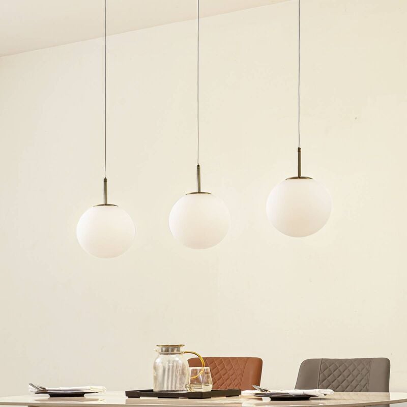 LED Ceiling Light 'Joran' made of Glass for Living Room & Dining Room