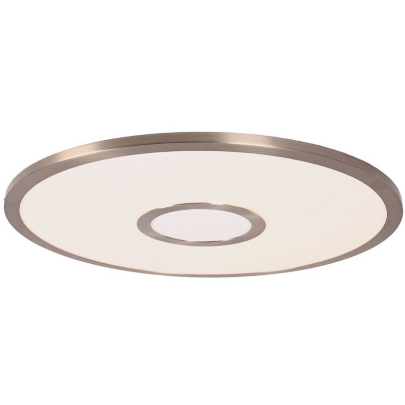 Ceiling Light Linema dimmable (modern) in Silver made of Aluminium for e.g. Living Room & Dining Room (1 light source,) from Lucande - oxidised