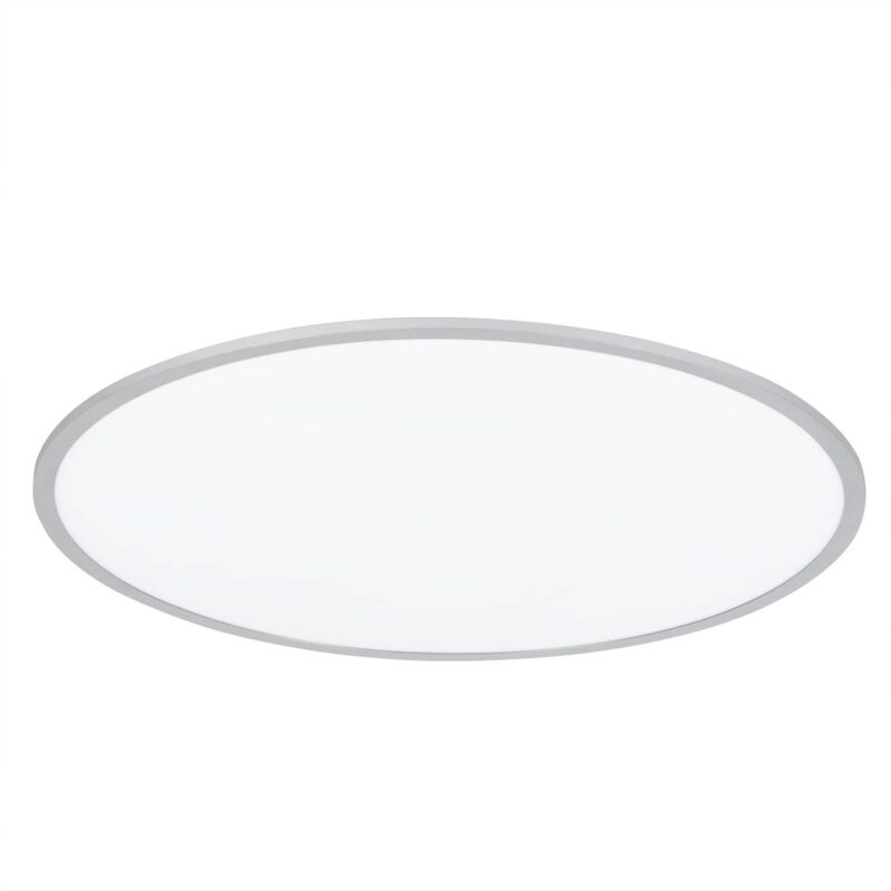 Lindby - Ceiling Light Narima Dimmable (Modern) In White Made Of Plastic For E.G. Kitchen (1 Light Source,) From White, Silver
