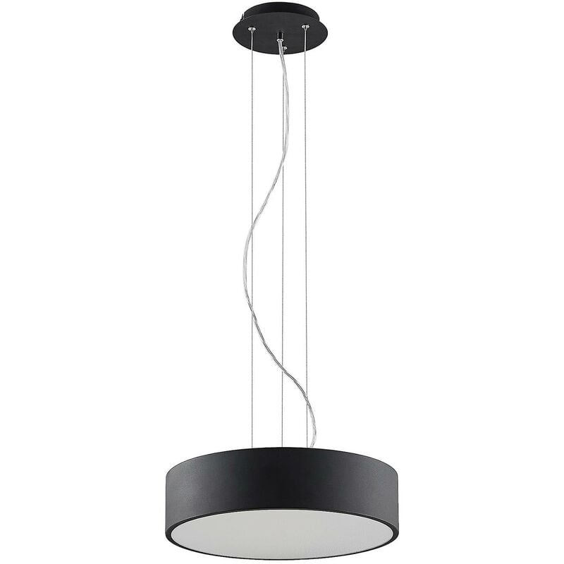 Ceiling Light Noabelle dimmable (modern) in Black made of Metal for e.g. Kitchen (1 light source,) from Arcchio - black, white
