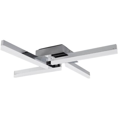 LED Ceiling Light 'Patrik' made of Metal for Bathroom