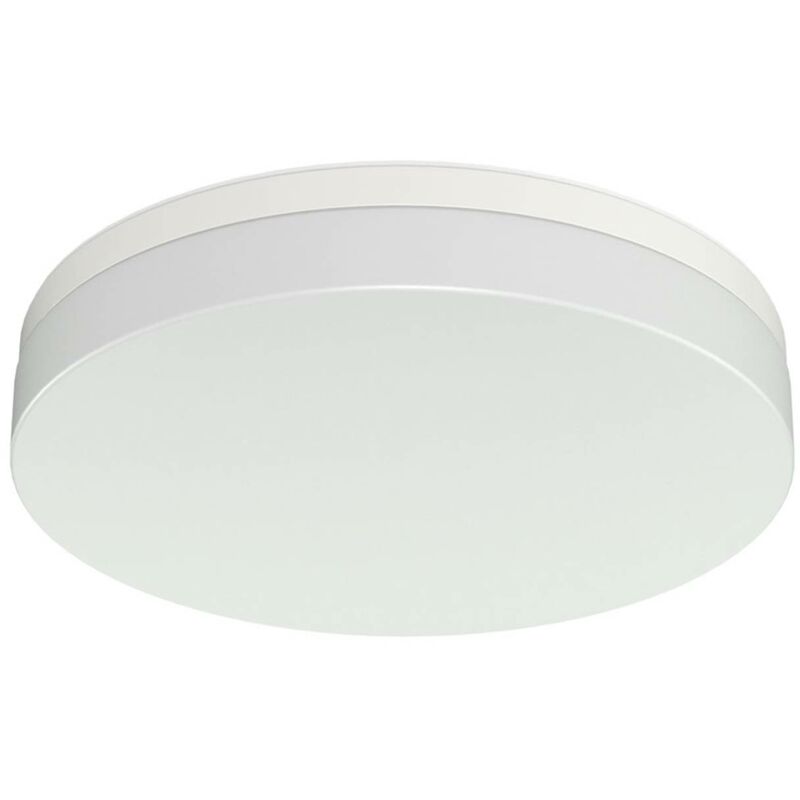 Prios - Ceiling Light Wynion dimmable (modern) in White made of Plastic for e.g. Bathroom (1 light source,) from white