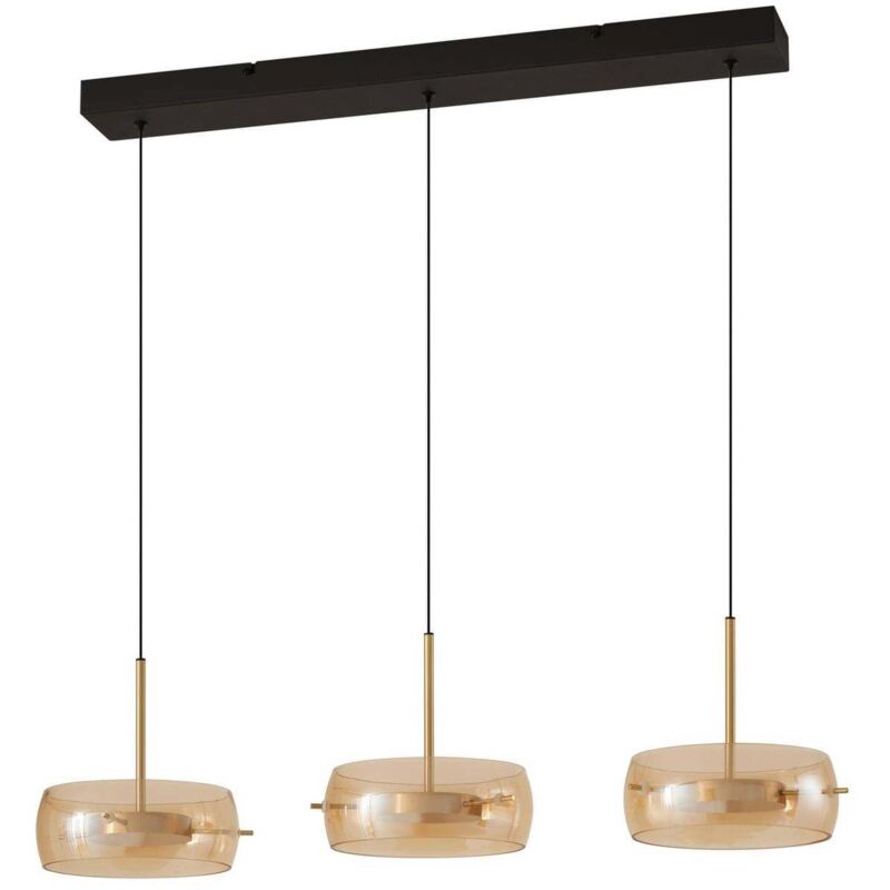 Lucande Led Ceiling Lightdimmable 'martis' Made Of Glass For Living Room & Dining Room