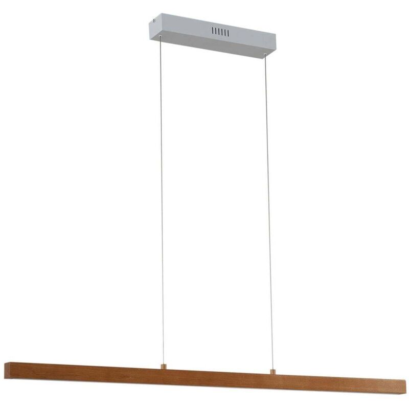 Lucande - Led Ceiling Lightdimmable 'nihalo' Made Of Wood For Living Room & Dining Room