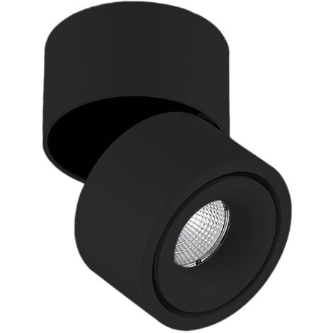 LED Ceiling Lightdimmable 'Rotari' made of Aluminium for Hallway