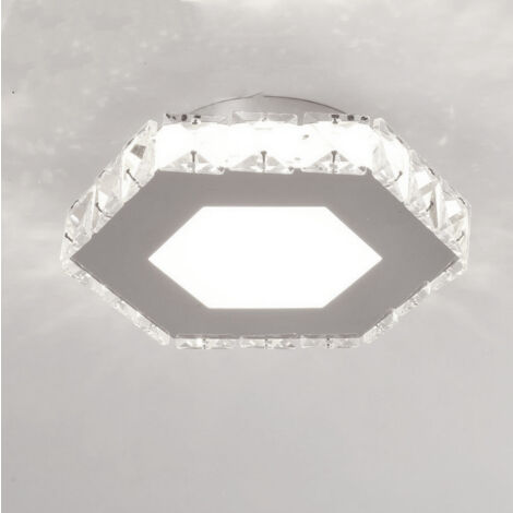 Led Chandelier Modern Ceiling Light Crystal Ceiling Lamp Cold White For Bedroom Dining Room Hallway Kitchen