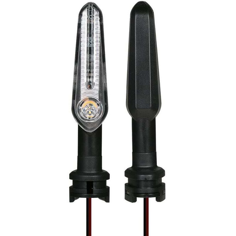 LED Clignotant Moto Accessoires Indicateur Directionnel Clignotant Lampe 1 Paire Remplacement pour YAMAHA MT07 700 XJ6 FZ6 MT09 900 MT10