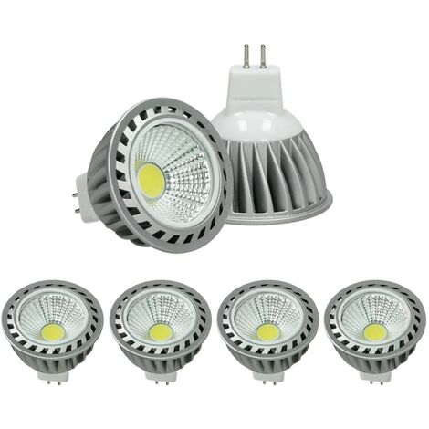 LED COB MR16 ampoule de lampe spot lampe à économie 4W jeu blanc froid 4-er